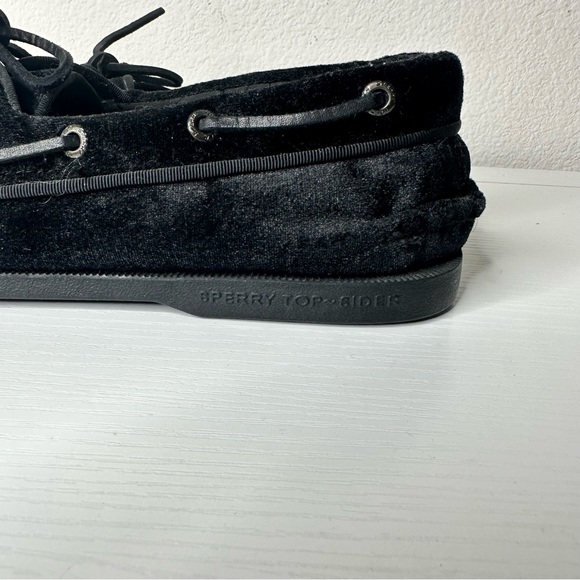 Sperry Top Sider Black suede - Picture 3 of 5